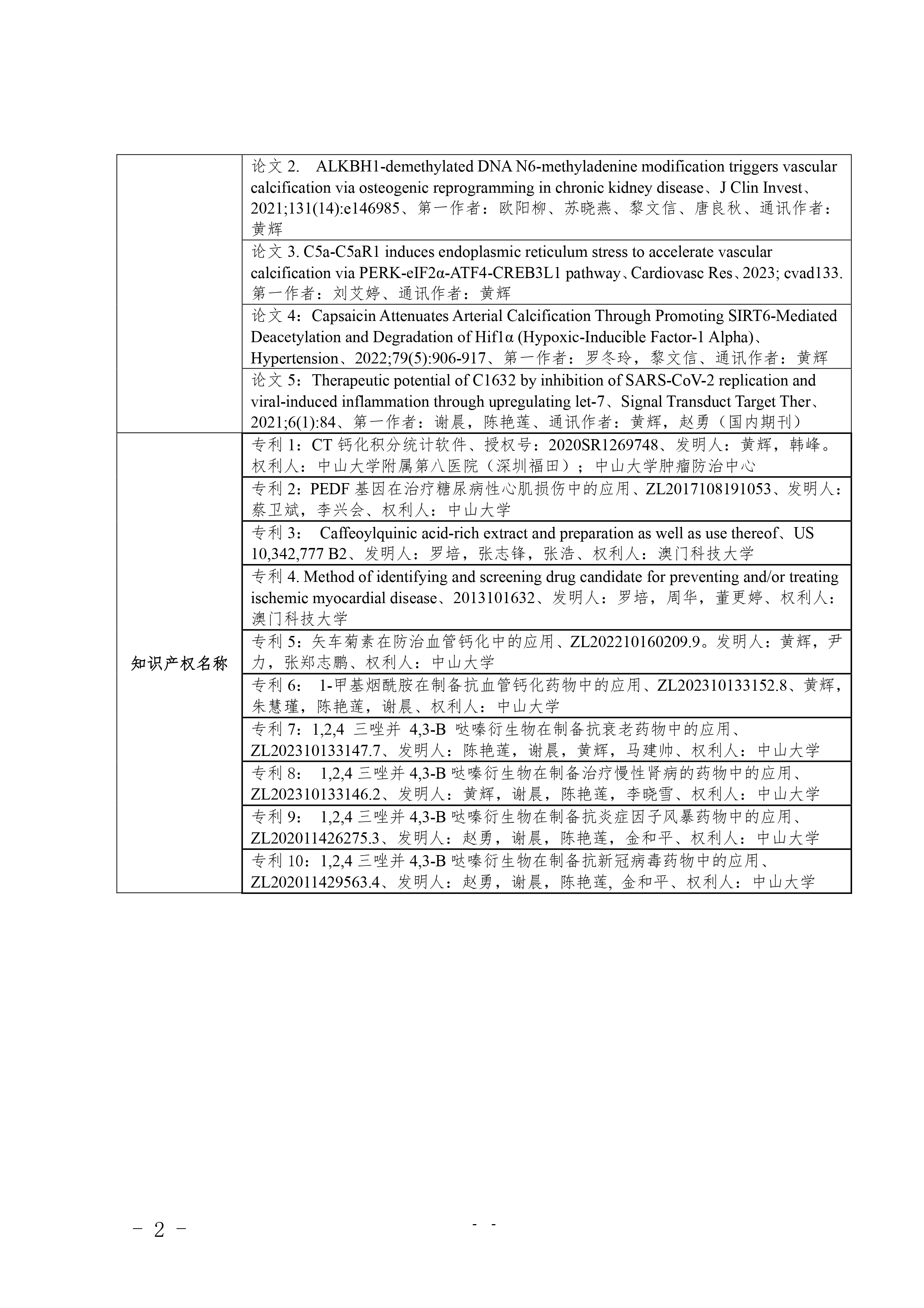 231023 广东省科学技术奖公示表 page 0002